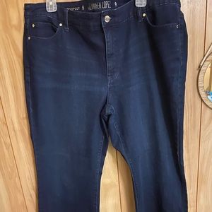 Jennifer Lopez Dark Blue Bootcut Jeans